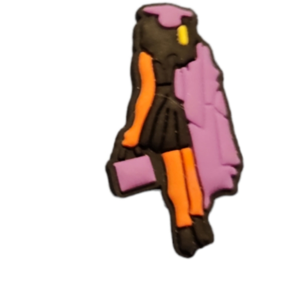 Crocs Shoe Charms Jibbitz  7 Piece Assorted Fashion and Make-up - Picture 6 of 9